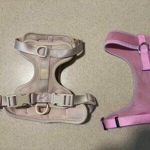 Wild One Dog Harness S Small Tan Pre-owned + Free Pink Harness S